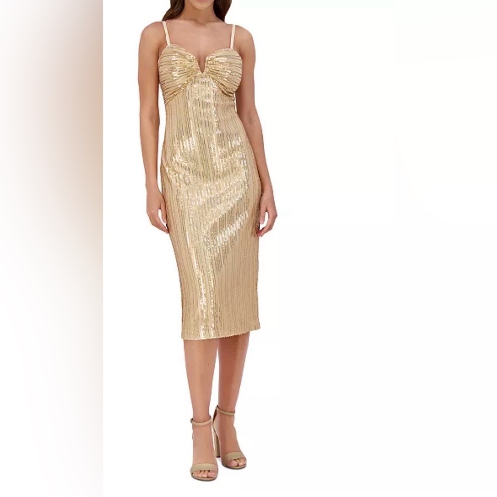 Siena Sequined Midi Dress